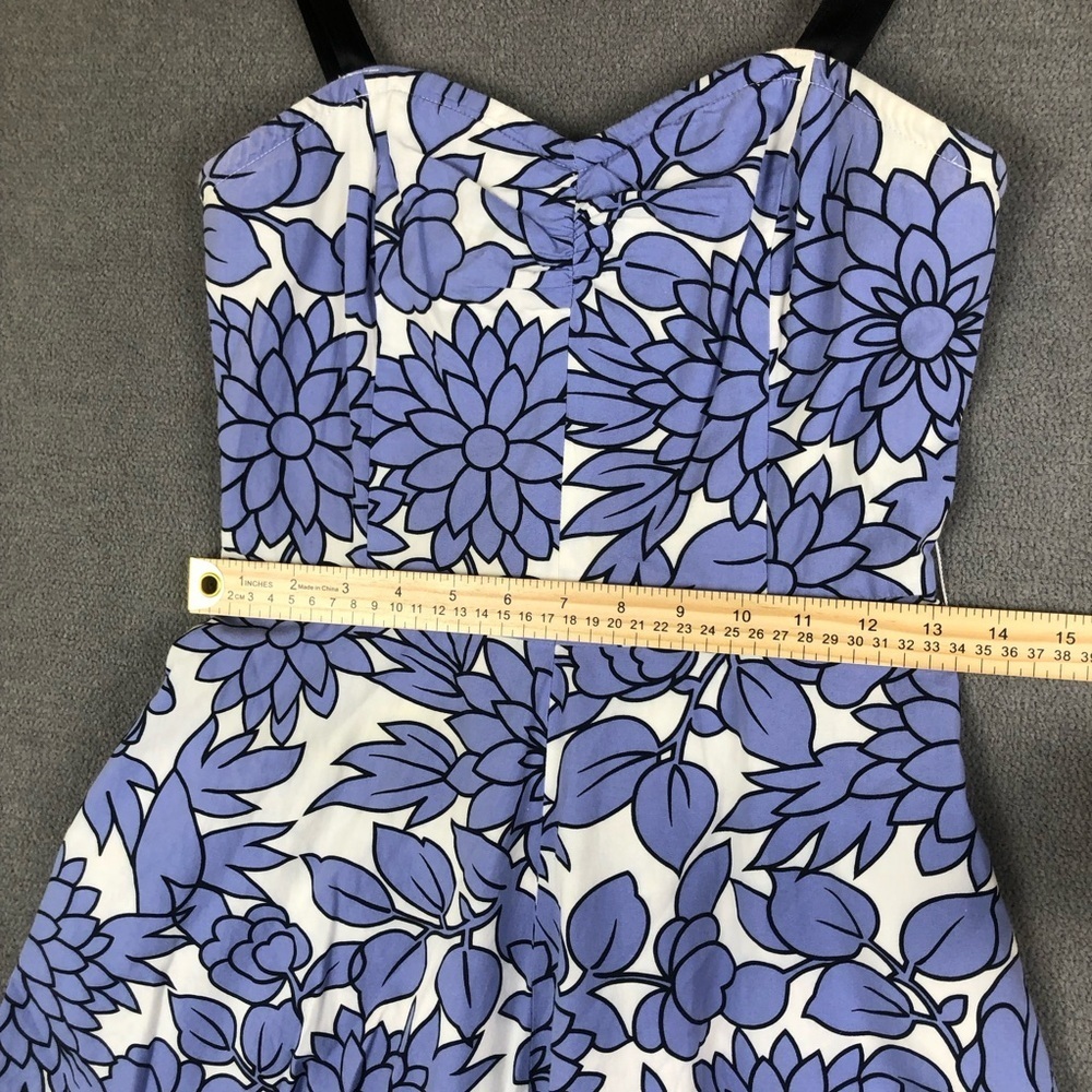 Guess Retro floral pinup dress size 1 - Picture 10 of 12
